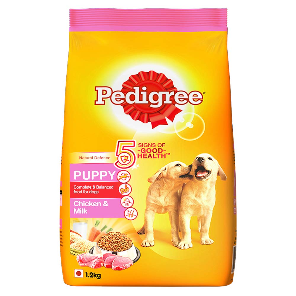 Pedigree Puppy Dry Dog Food, Chicken and Milk - Harish Food Zone